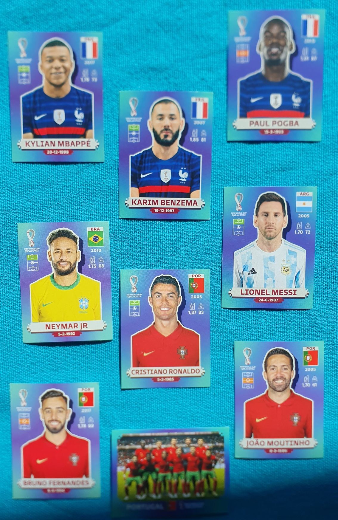 Cromos mundial QATAR 2022