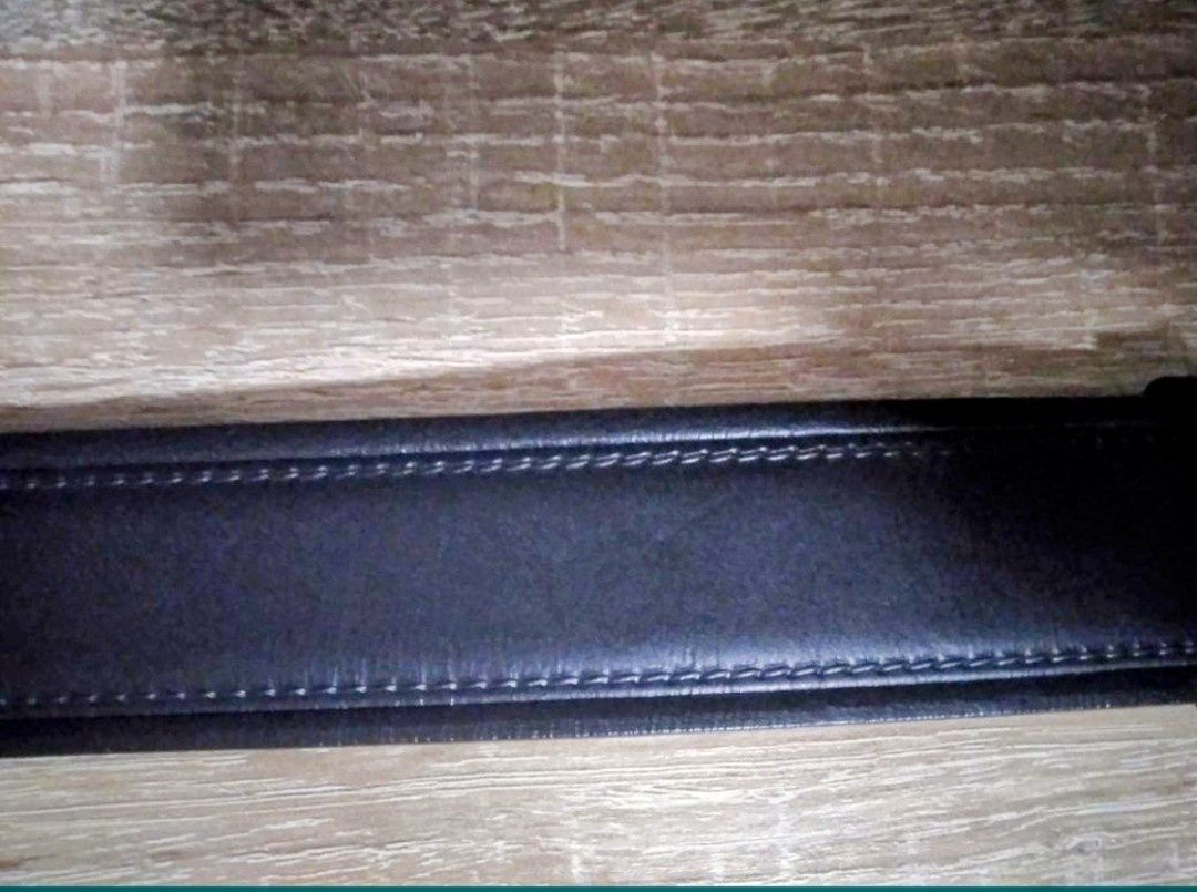 Męski skórzany  pasek 110cm , jeansów szer 4 cm