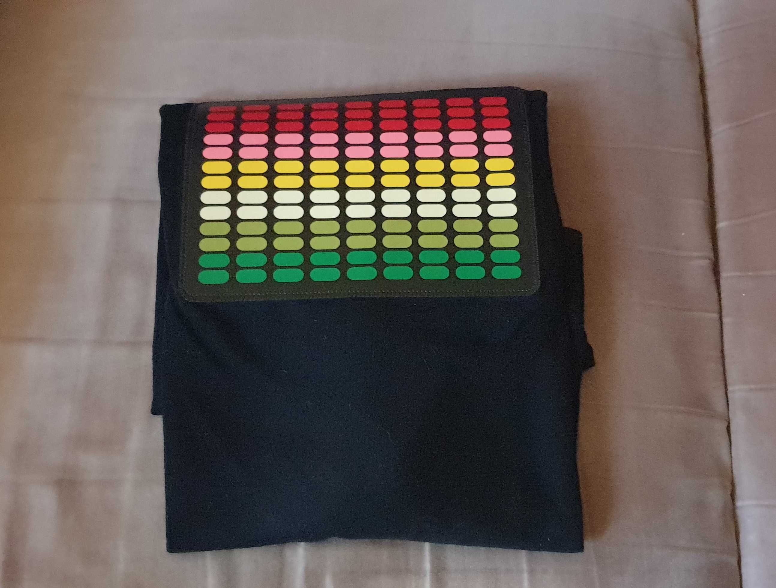 Koszulka męska rozm.M disco LED