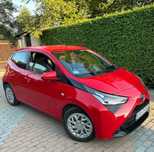 Toyota Aygo Piękna czerwona Toyota AYGO