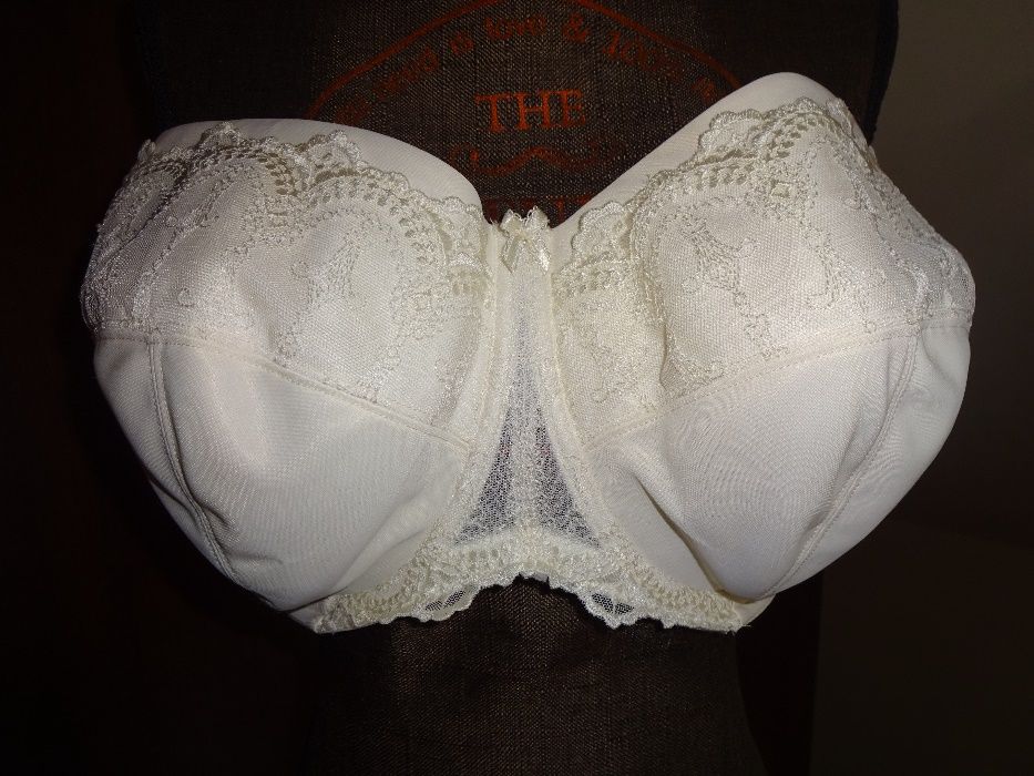 PANACHE Evie Bridal 6110 cream ivory NOWY kremowy biustonosz 36GG 80GG