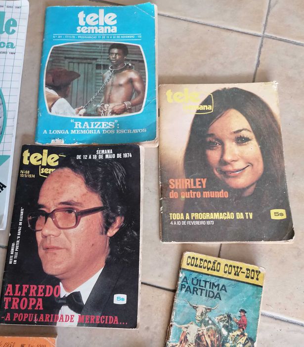 Revistas muito antigas, o lote por 5€
