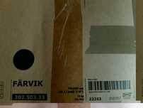 4 panele do ramy drzwi przesuwanych FÄRVIK IKEA