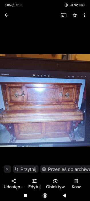 Stare pianino Schwechten
