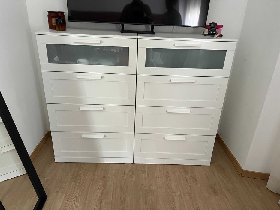 Comoda BRIMNES Branca