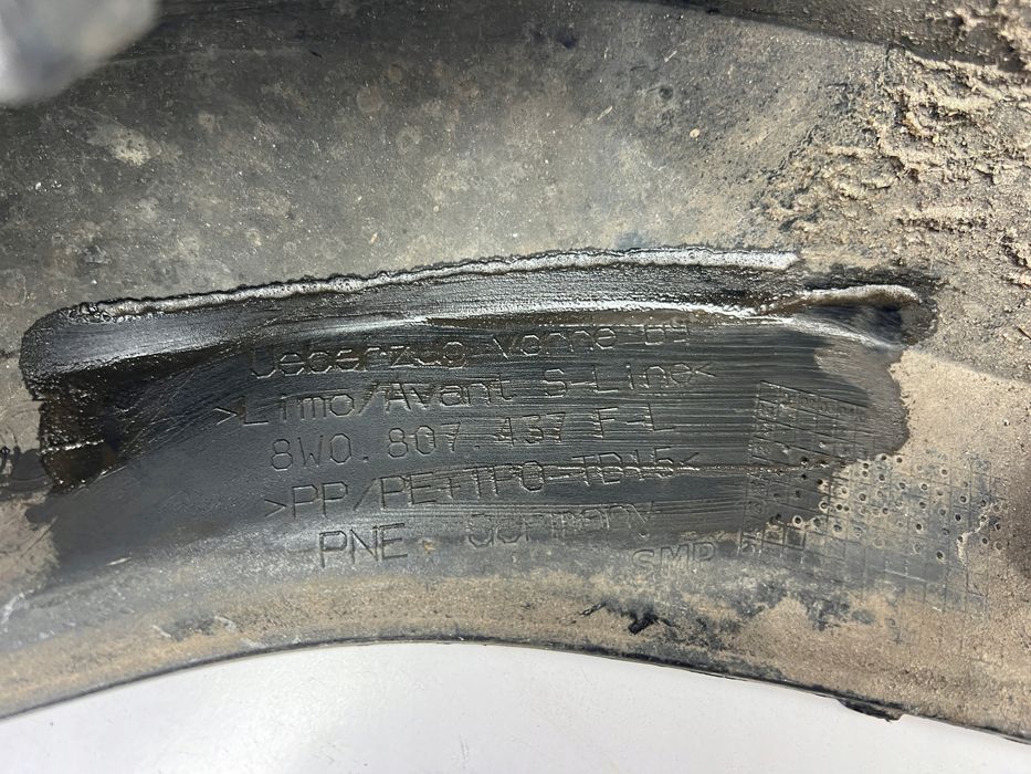 audi a4 b9 8w s-line zderzak przedni przód oryginał oem 15-19
