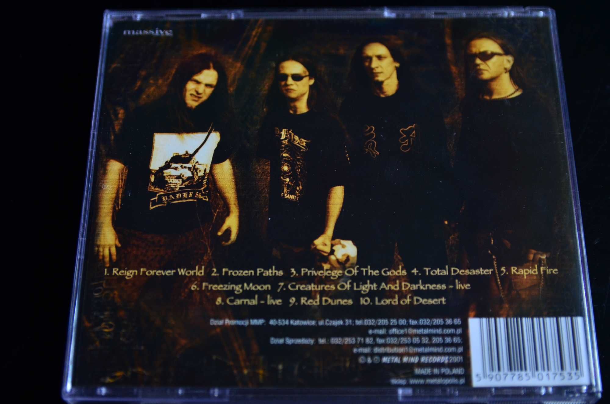 Vader - Reign Forever World CD MMP 2001  Autografy!!