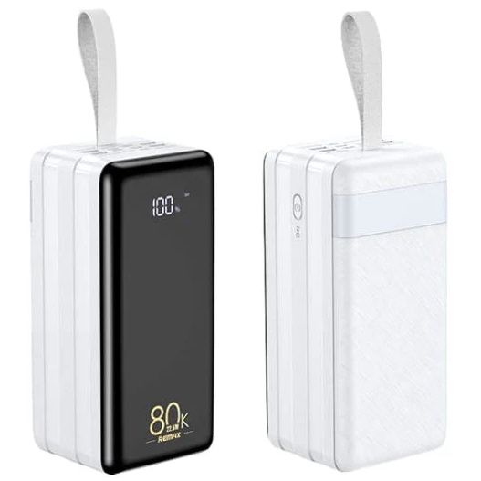 Повербанк 80000mAh зі швидкою зарядкою 22,5W REMAX RPP-291 є дропшипін