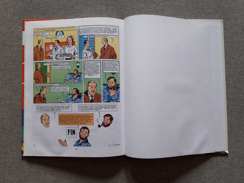 BD Blake et Mortimer "le piége diabolique"