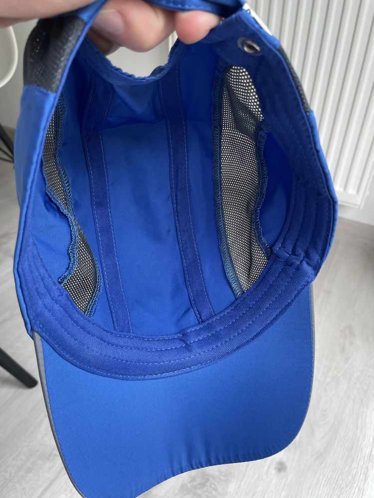 Czapka rowerowa kolarska nowa niebieska