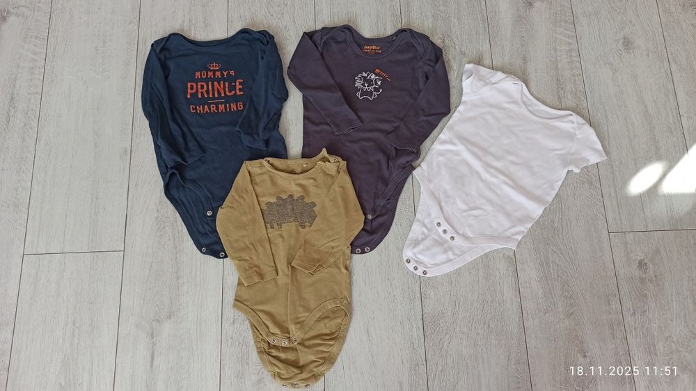 Body chłopięce 4 sztuki 92-98