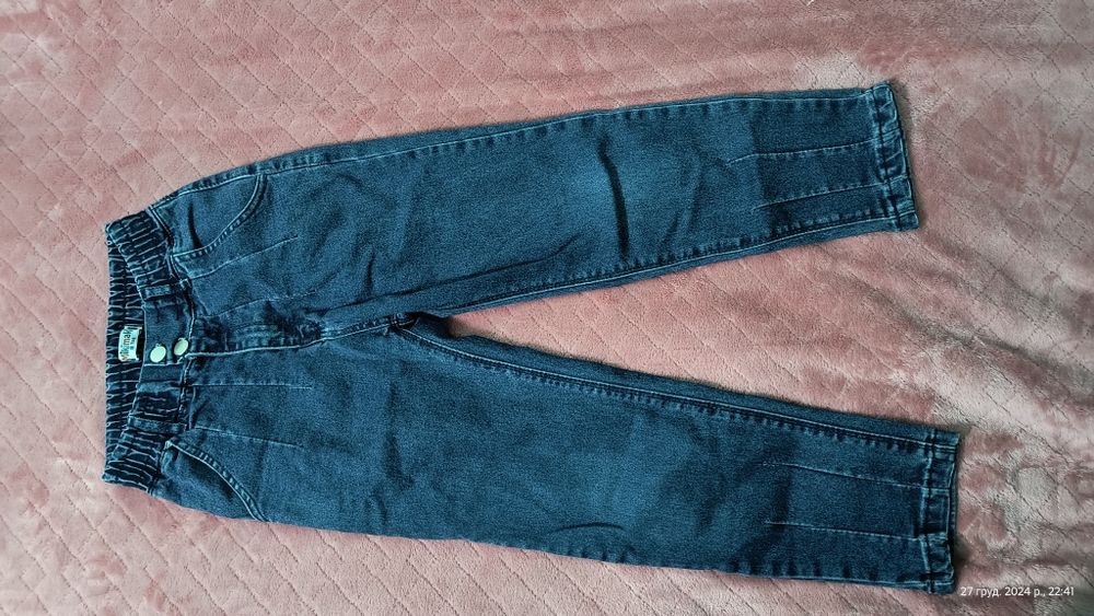 Стильні джинси МОМ на дівчинку