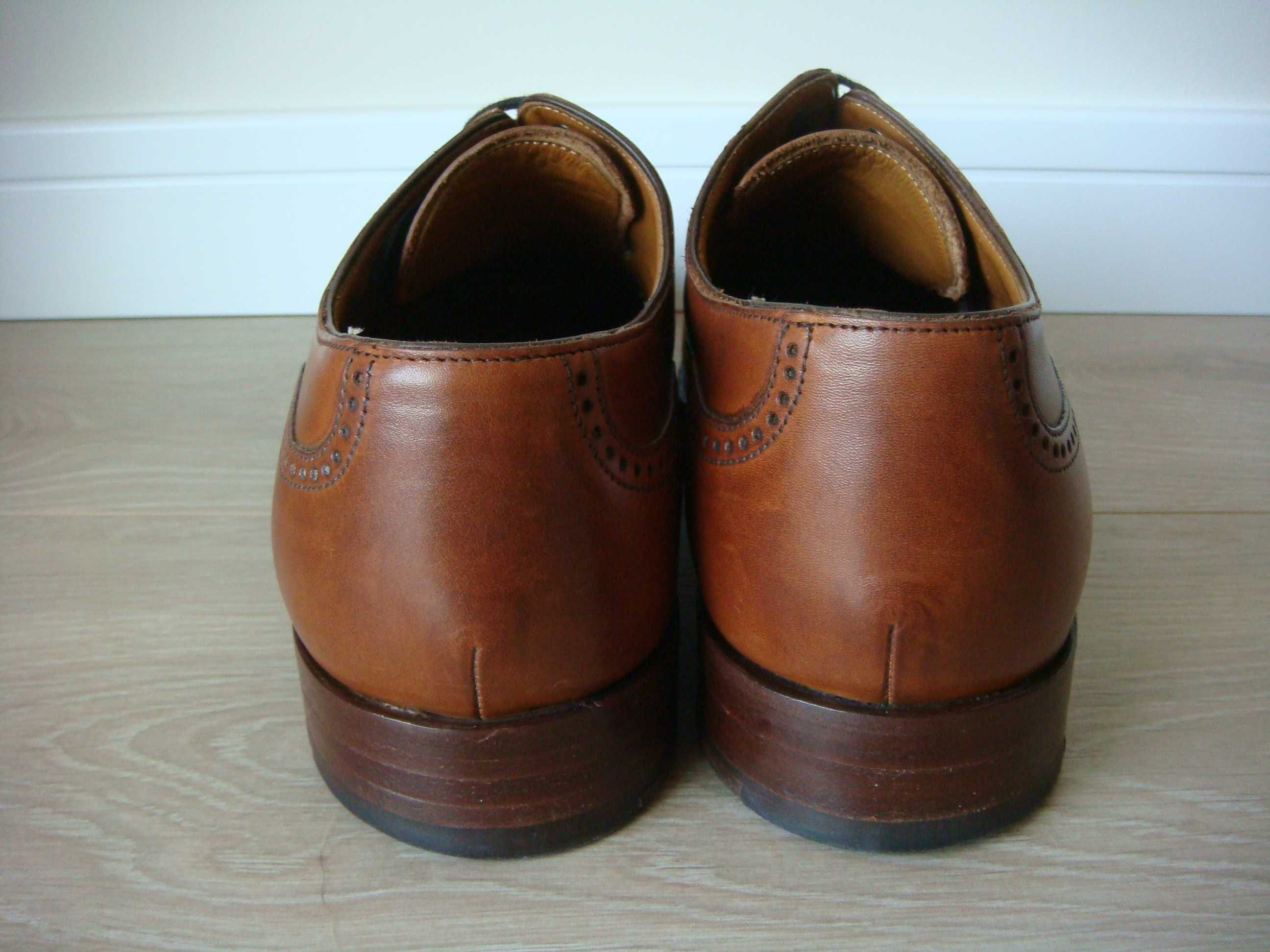 Półbuty BARKER England 9,5F / 44 _ church's cheaney loake