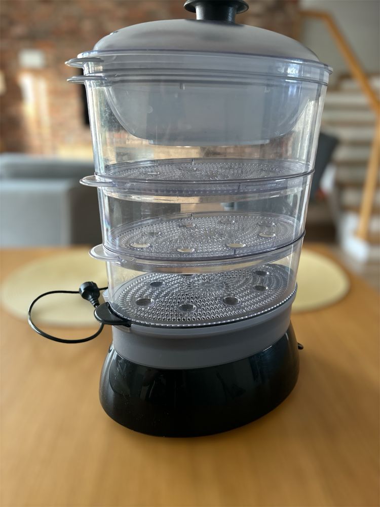 Parowar elektryczny Philips czarny HD9140