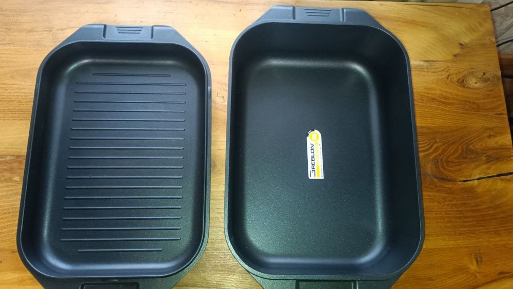 Гусятниця 2 в 1 PEPPER Black Ice PR-PR-6007 Greblon С2 32 x 21x 11 см