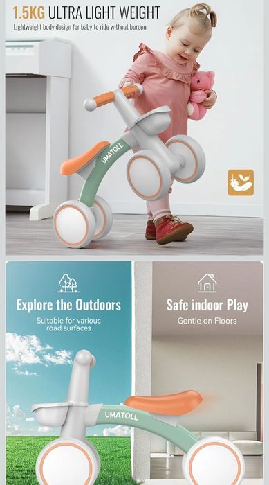 Triciclo para criança marca Umatoll