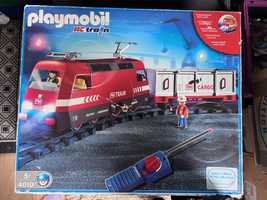 Playmobil 4010, pociąg towarowy, zdalnie sterowany, kolejka, trains,