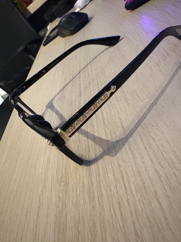 Okulary chrome hearts czarne