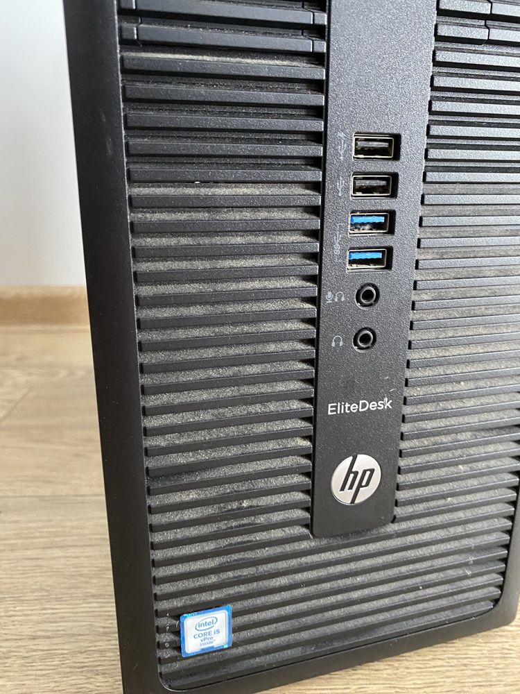 Komputer + monitor hp