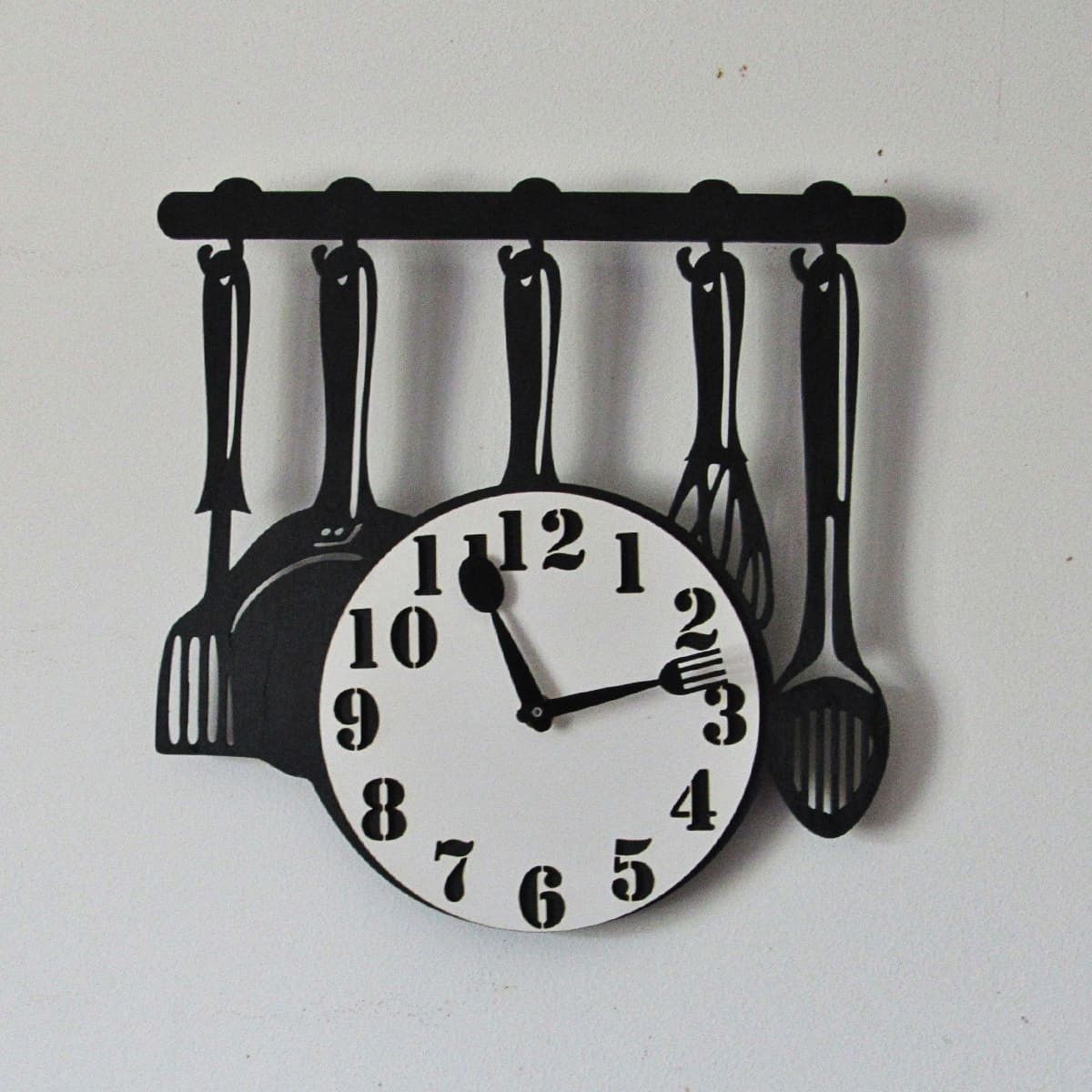 Настінний годинник для кухні