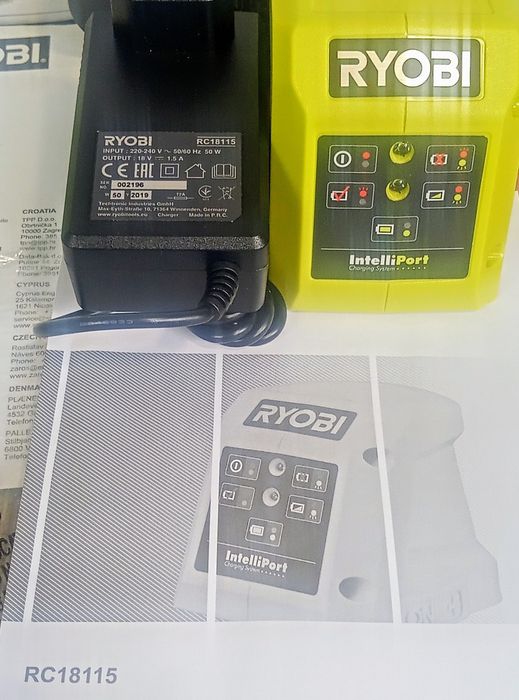 Zestaw akumulatorowy Ryobi 18V One+ akumulator ładowarka