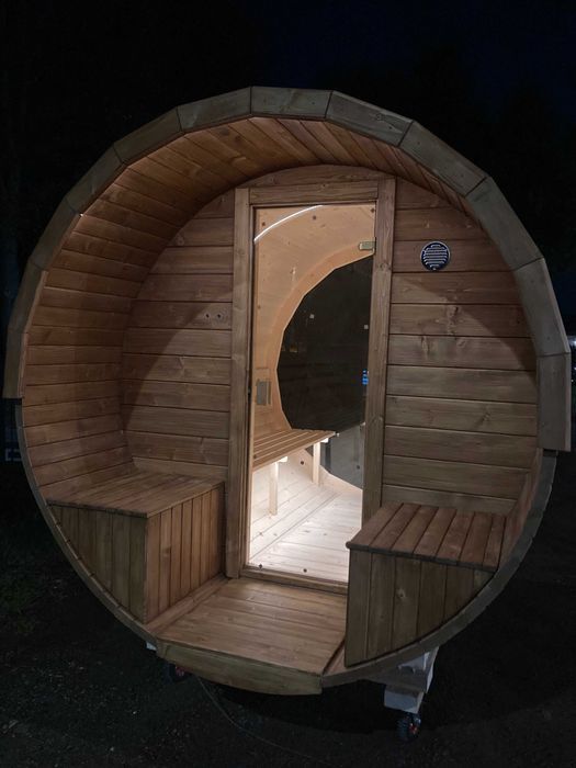Sauna Ogrodowa 230cm -prod. Polska by Ekskluzywne balie URLOP DO 11.08