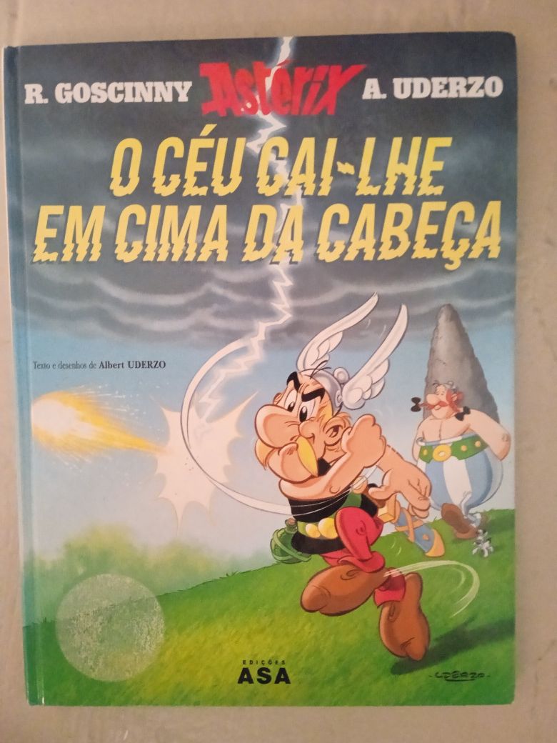 BDs Tintim, Asterix e Obelix e O Raio U