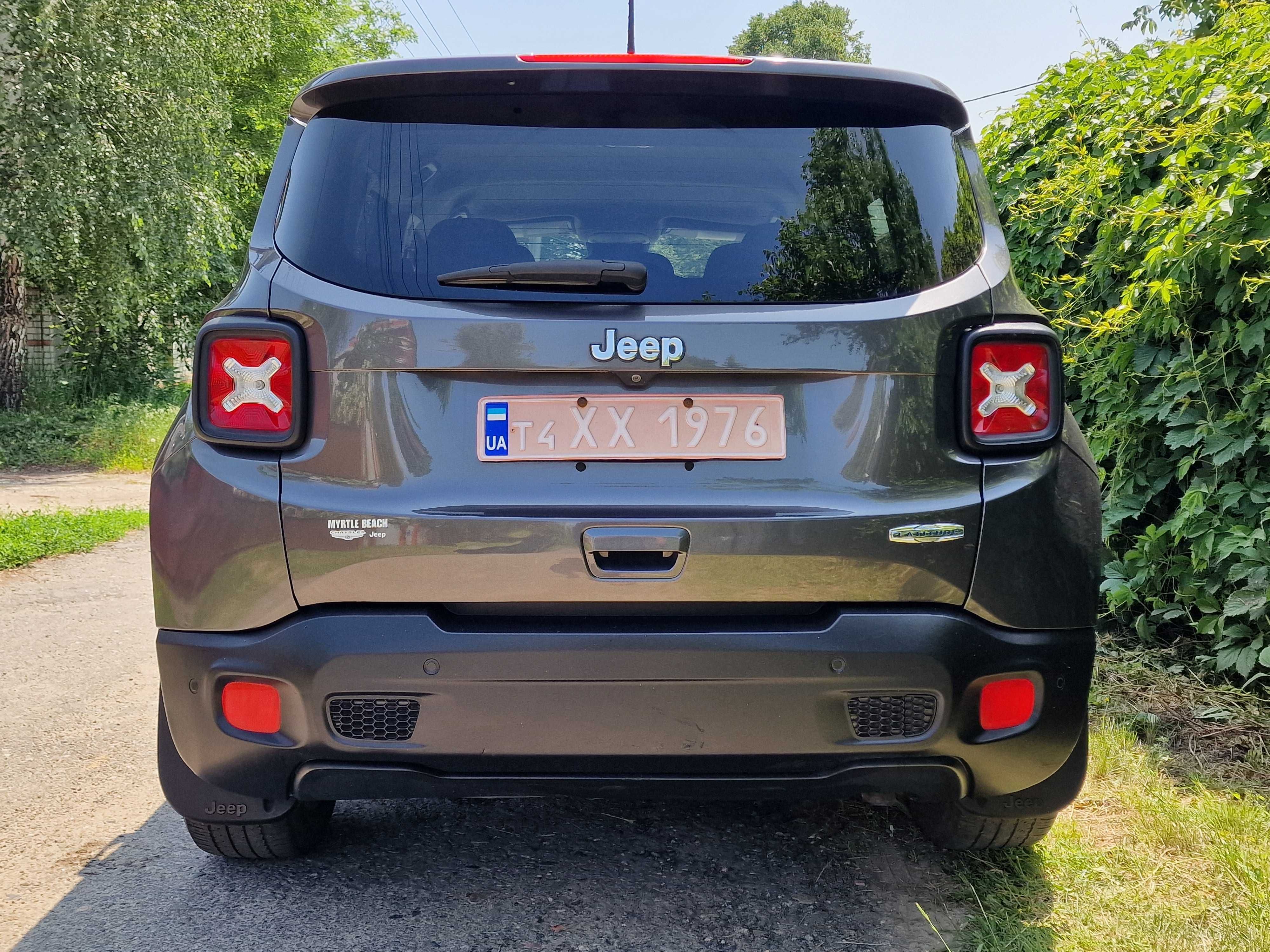 Jeep Renegade в Топ комплектации! радар,передняя камера,подогревы.