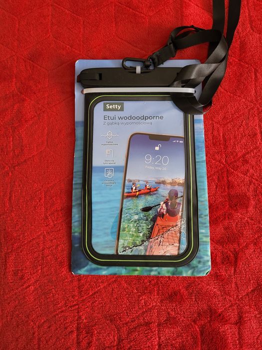 Etui wodoodporne z gąbką wyopornościową Setty
