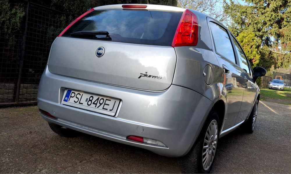 Fiat Grande Punto 1.4 8V-77km Skóra,klima,Panorama-Maxx