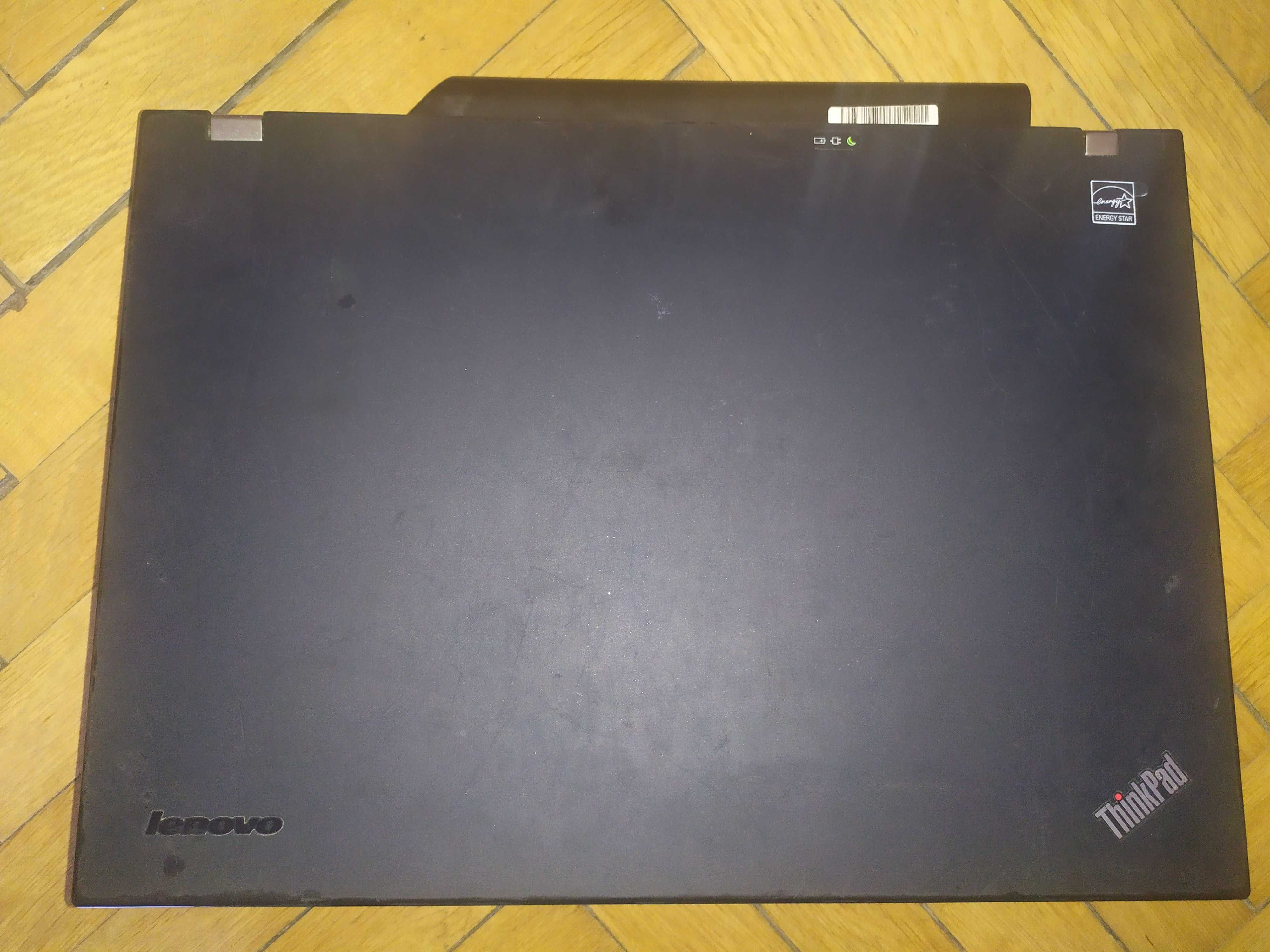 Laptop 15 Lenovo ThinkPad T500 Intel vPro 2xgraf HD Win7 10 SSD HDMI