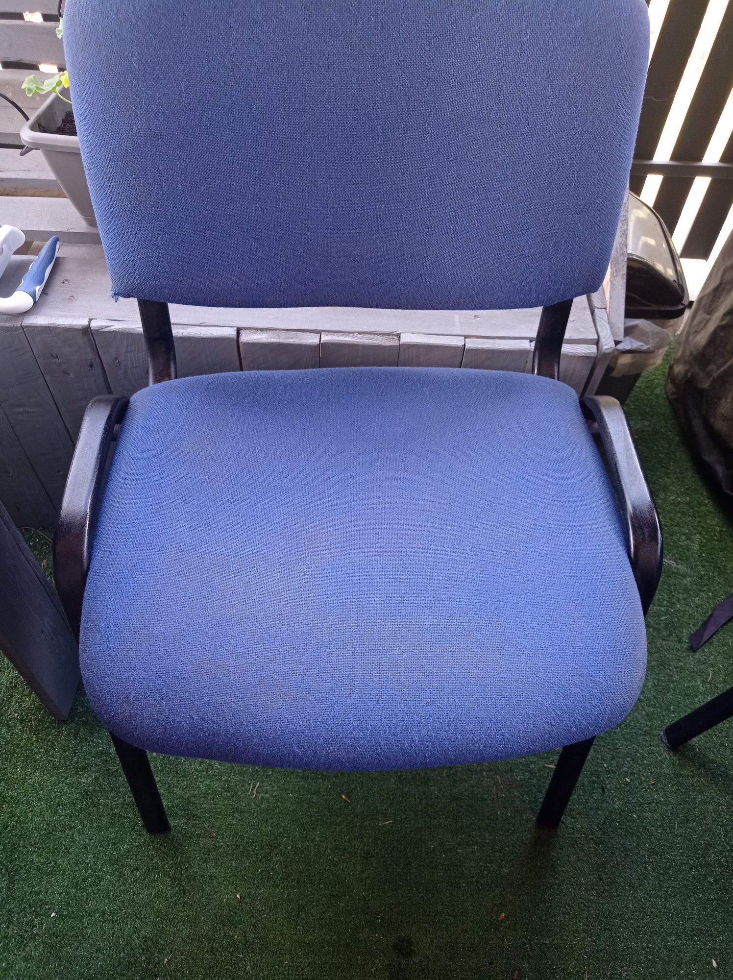 Niebieskie krzesła