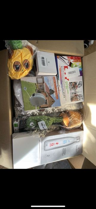 Box Paczka W Ciemno Amazon Karton Elektornika Dom Sport Mix rzeczy