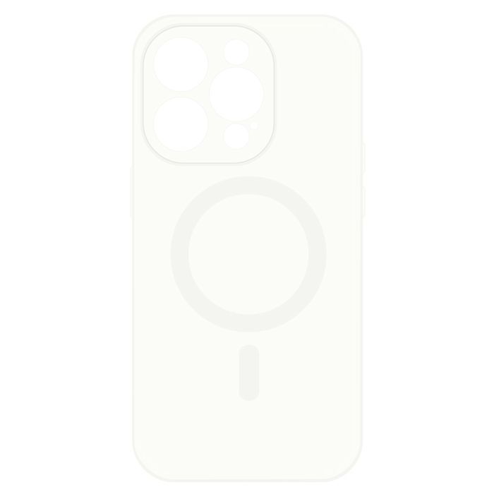 Tel Protect Magsilicone Case Do Iphone 15 Pro Max Biały