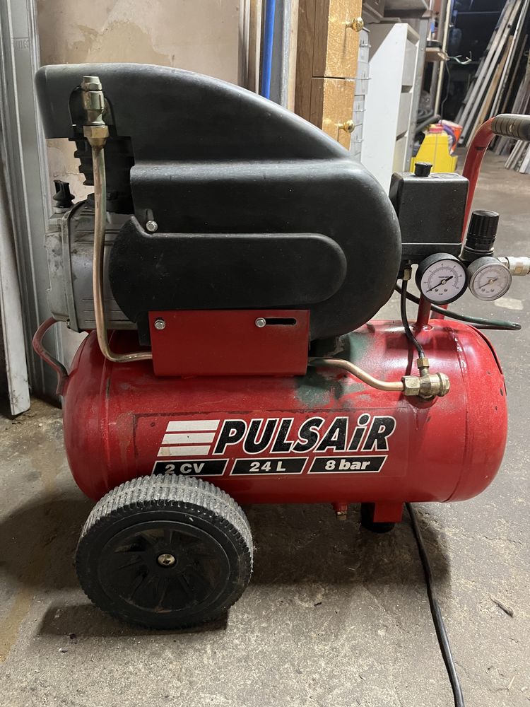 Compressor de Ar Difair 593J2EXu - 2CV | 24 Litros