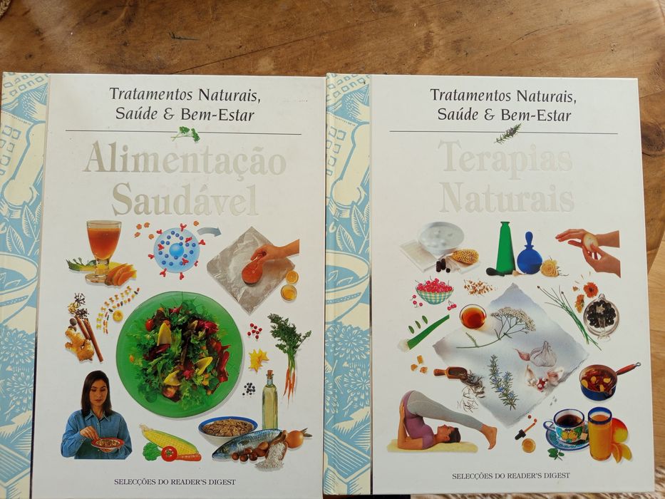 2 livros Vida Saudável - novos