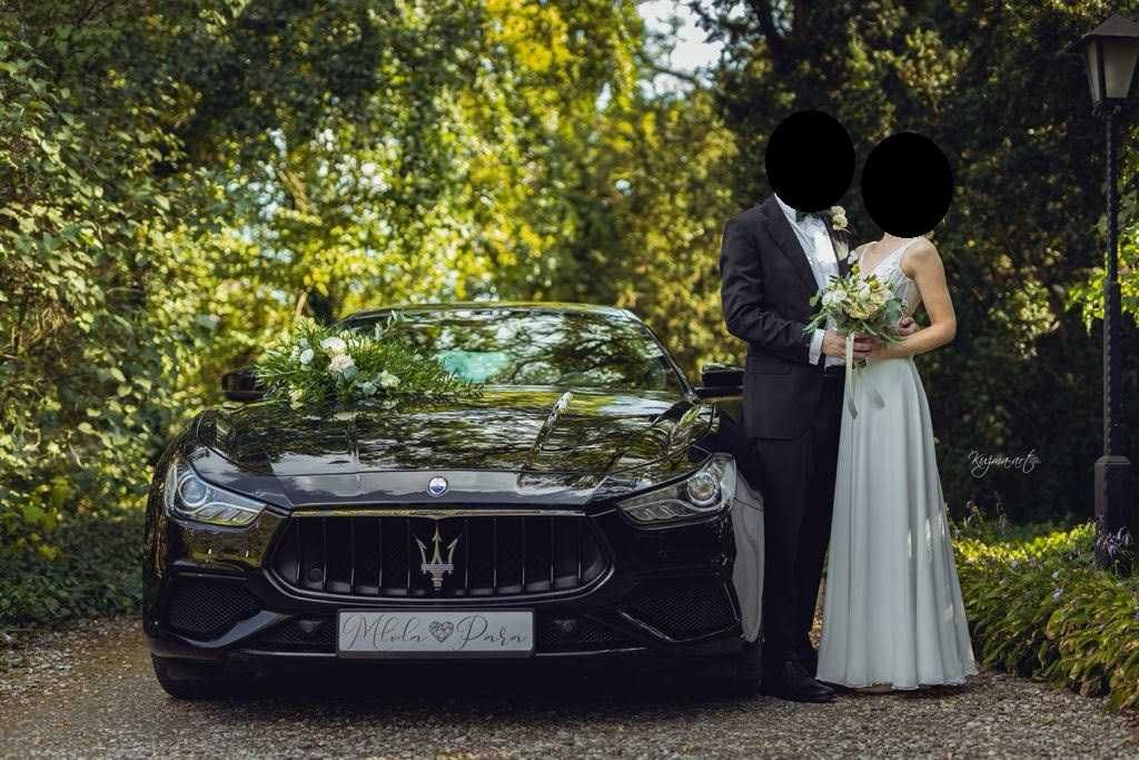 Maserati Ghibli  samochód auto z kierowcą do ślubu / na wesele