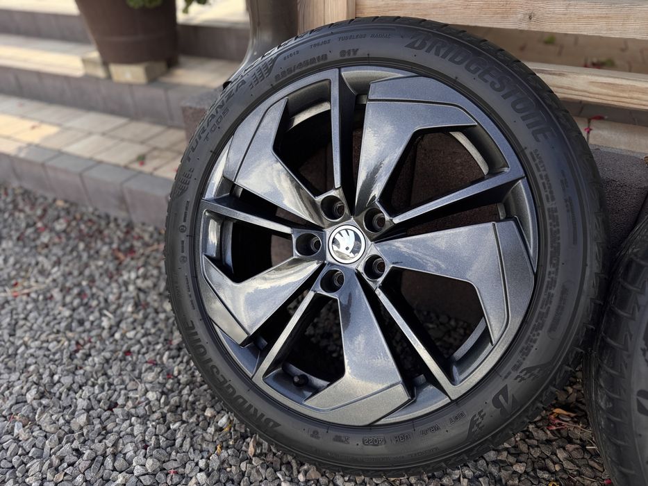 Felgi Koła 18 5x112 ORYGINAŁ SKODA VRS Opony