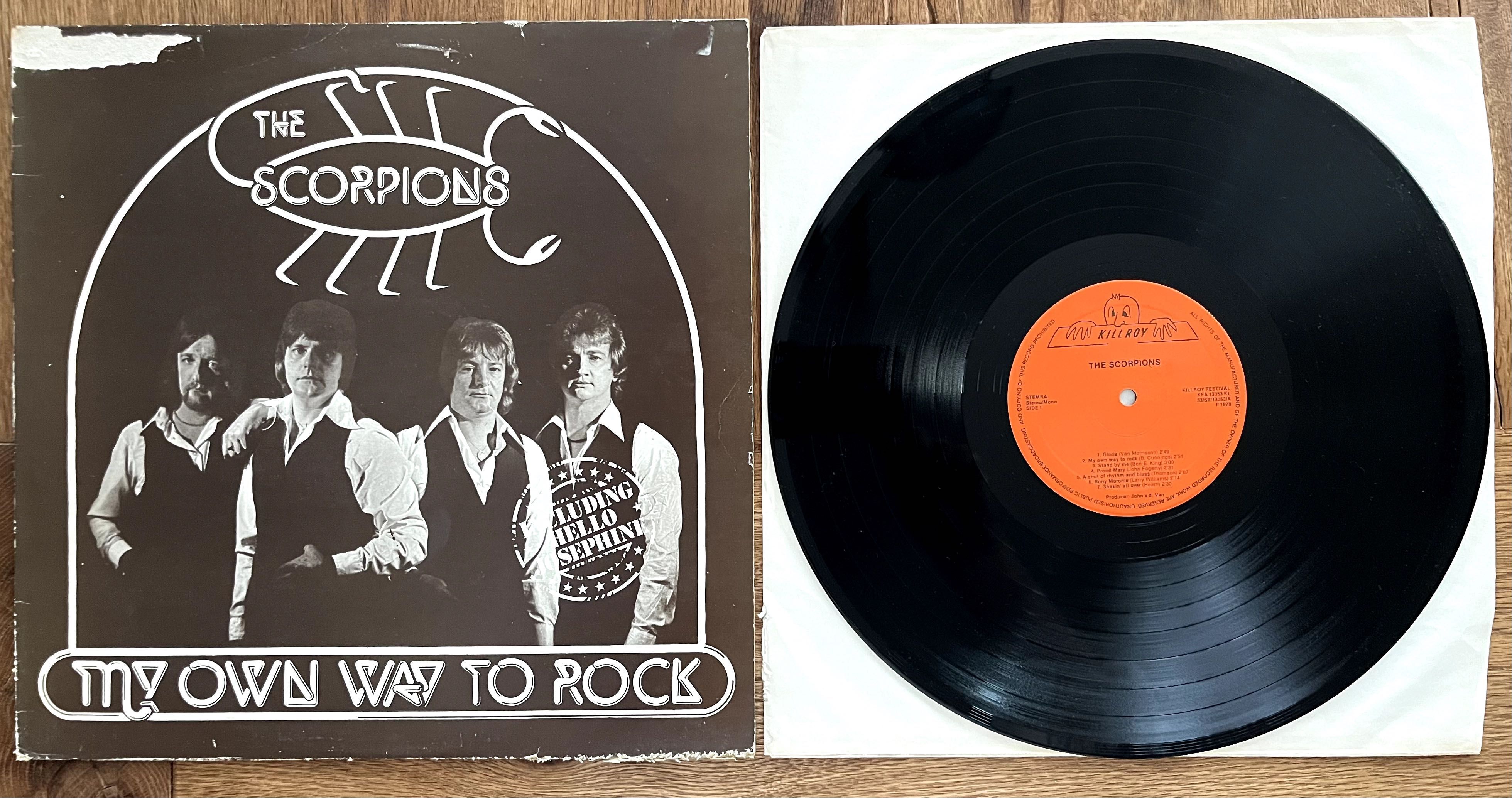 Rock Roll Pop Beat Rhythm Blues The Scorpions 1978 r.