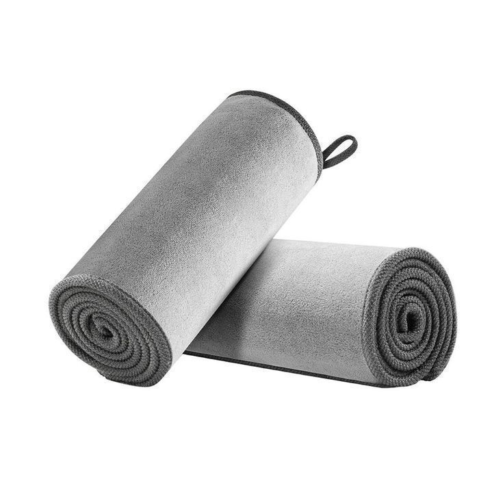 Baseus ręcznik z mikrofibry do osuszania samochodu 40 cm x 80 cm szary