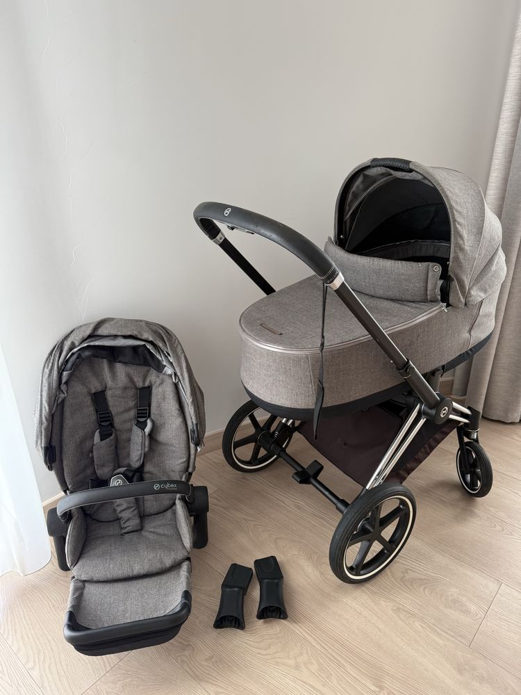 Cybex Priam 2.0 Manhattan Grey 2 в 1