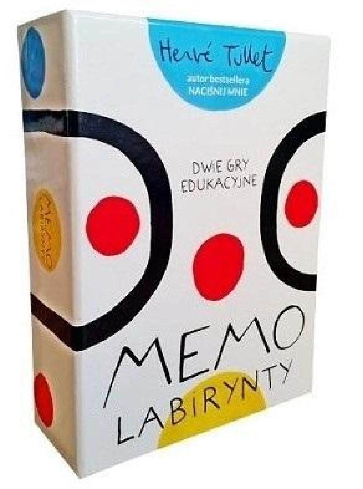 Memo. Labirynty w.2022 Babaryba Herve Tullet Rok wydania: 2022, oprawa
