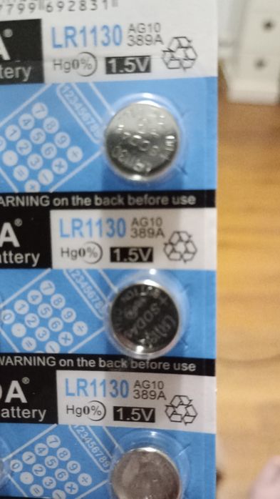 Baterie LR1120 stan nowy 1,5 V