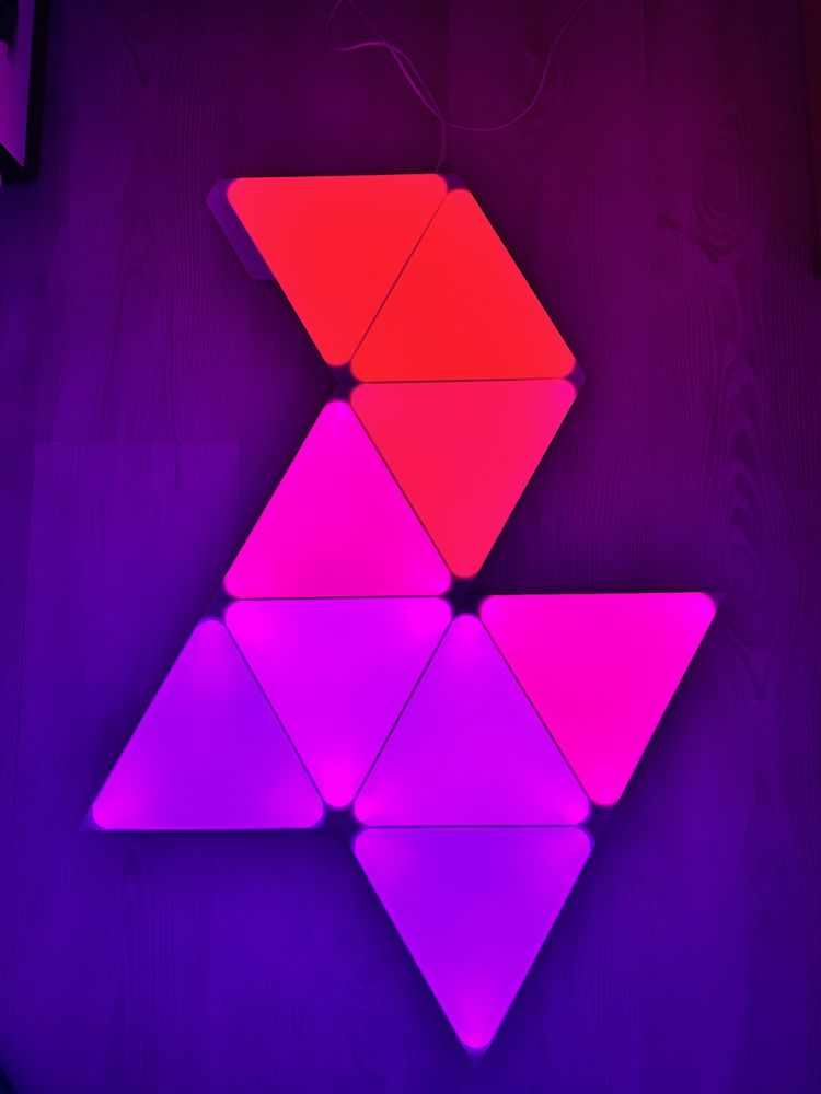Nanoleaf Shapes Triangles Starter Kit Apple Homekit