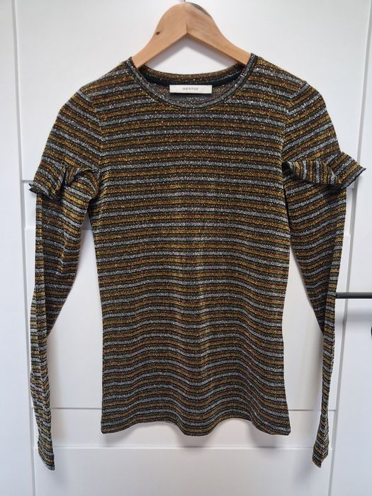 Gestuz bluzka brokatowa damska XS