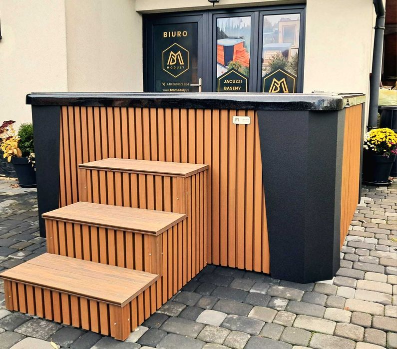 "WEZUWIUSZ" 6 osobowe Jacuzzi Balia ogrodowa gorąca beczka BLACK WEEK!