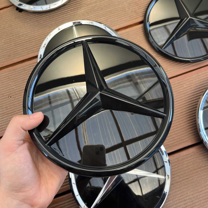 НОВАЯ емблема логотип Мерседес Mercedes под решетку W212W213W204X167