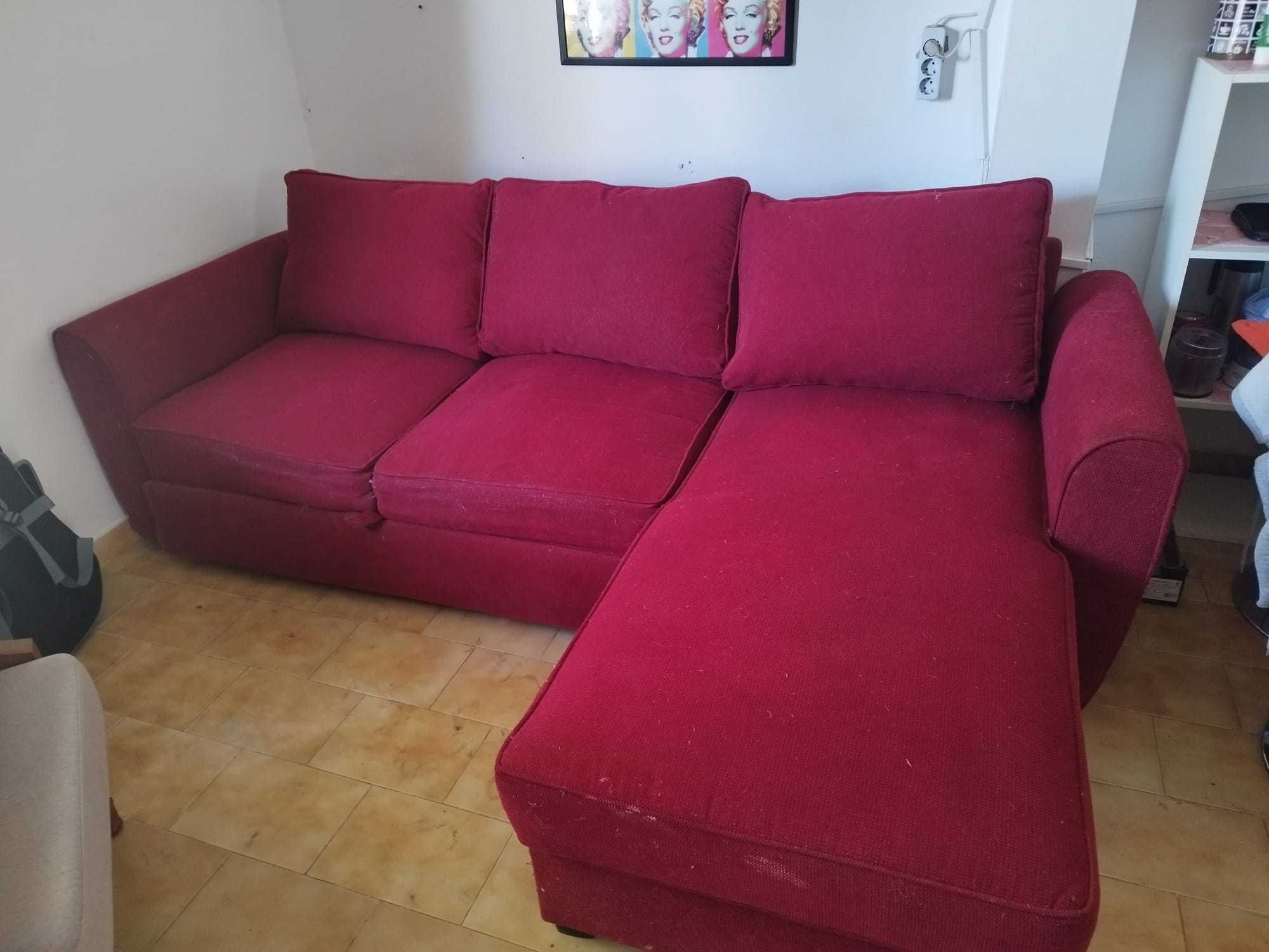 Vendo sofá em L - € 150,00 - negociável