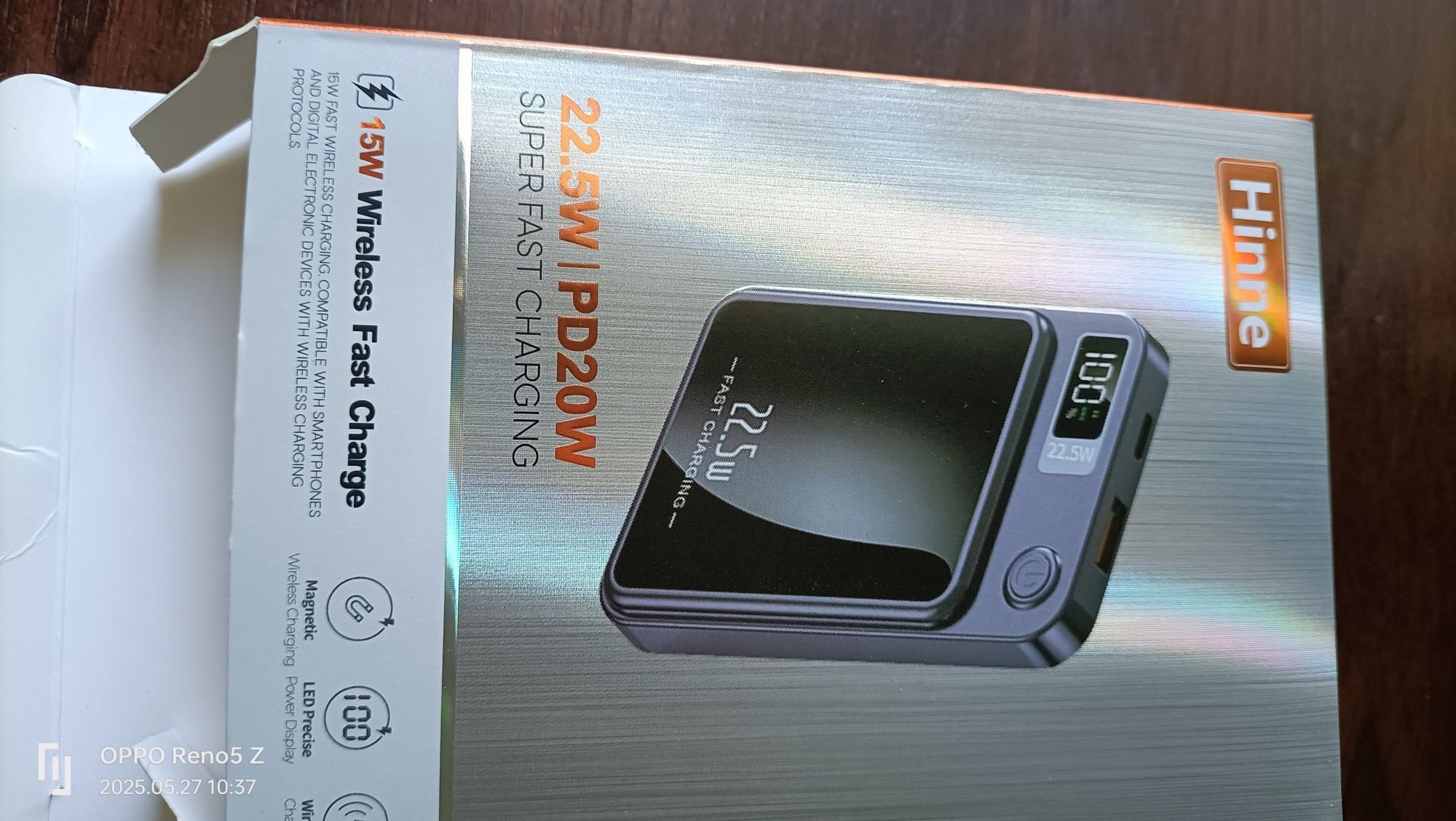 Powerbank indukcyjny