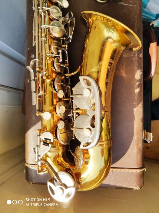 Саксофон альт Ambassador Italy перекритий + мундштук Jody jazz HR 7